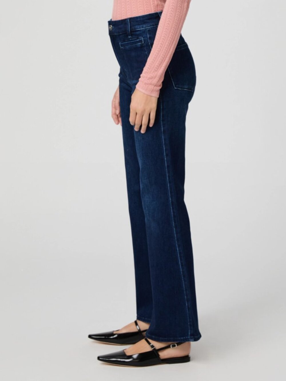 PAIGE Marlow Skimmer Flare Jeans in Prairie Size 29 NWT $259 - Picture 3 of 5
